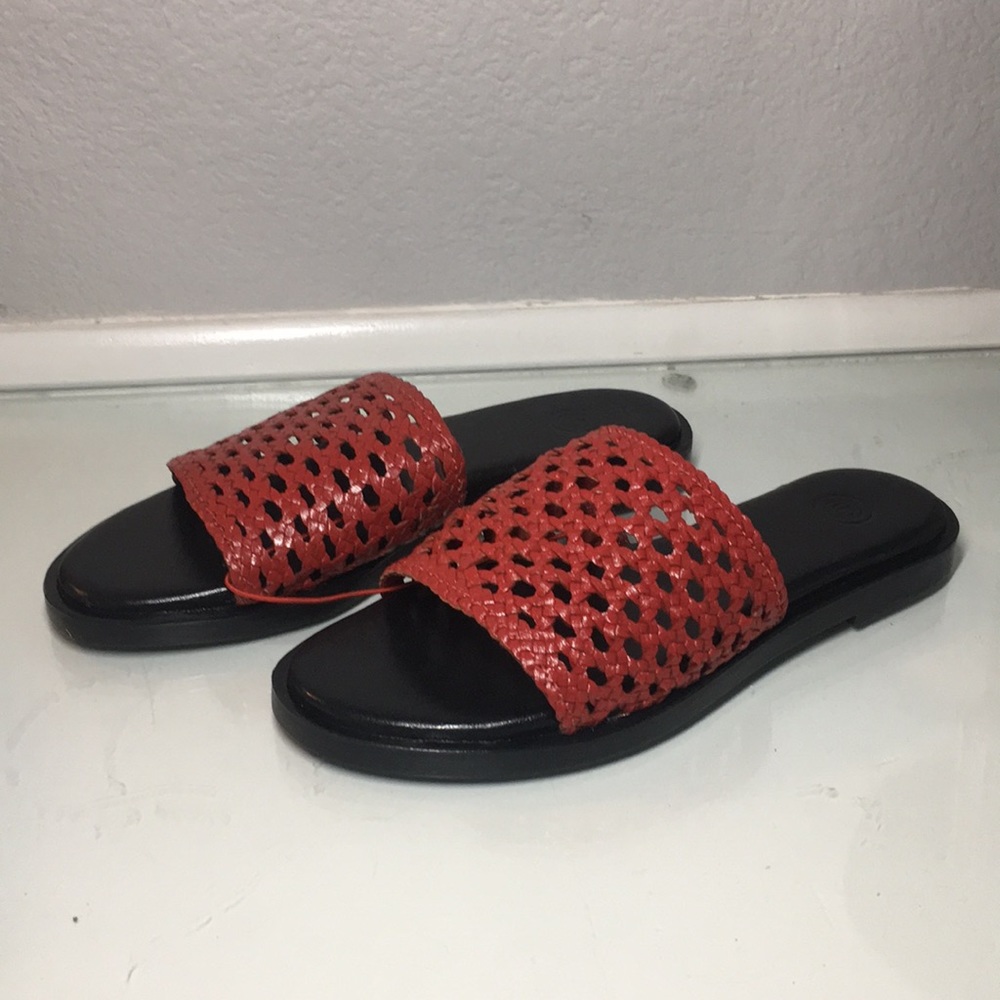 Urban Outfitters Red Sandals